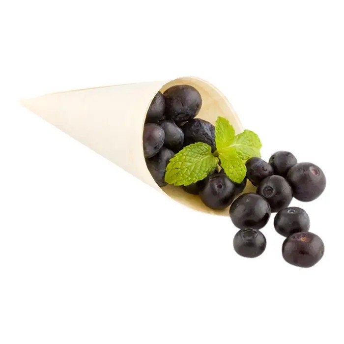 Sustainable 4 oz Bamboo Food Cones — Bagasse Fiber for Hors d'Oeuvres, Tasting Menus & Catering - image 3