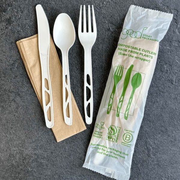 Compostable Napkins, Hot Food Safe to 200°F - image 1