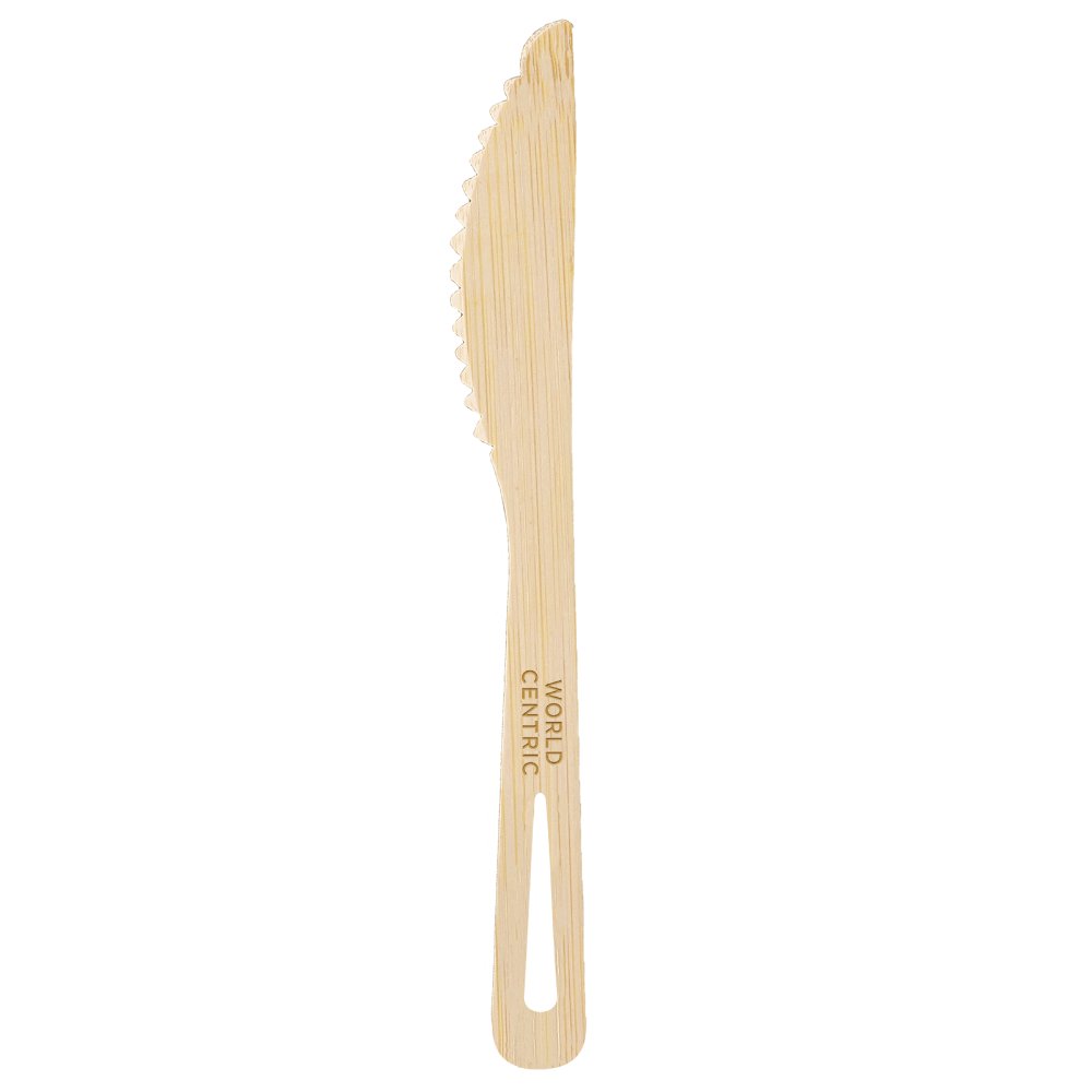 Hot Food to 220°F Compostable Knives for Foodservice & Catering - image 1