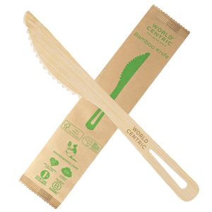 Compostable Knives — Hot Food Safe to 220°F - image 1