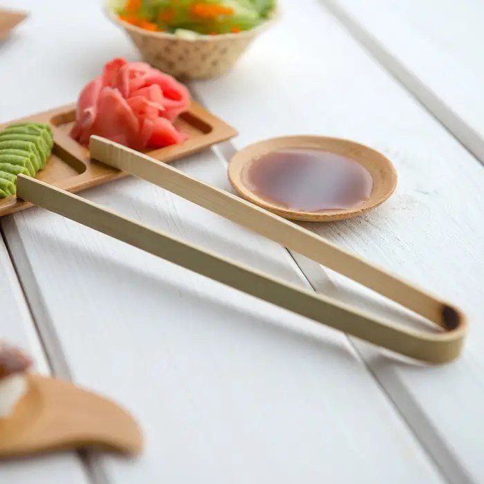 Bagasse Fiber Bamboo Serving Utensils for Catering Buffets & Self-Serve Stations - image 2