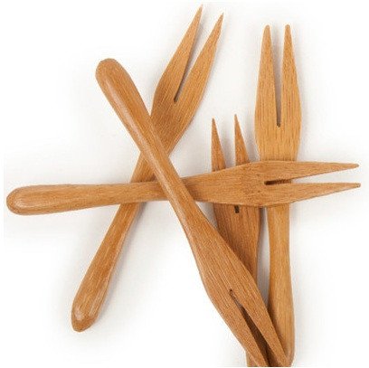 Compostable Forks | Hot Food Safe to 220°F - image 1