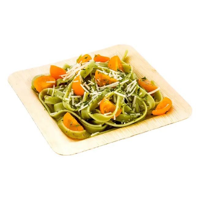 Hot Food to 220°F Compostable Plates for Catering, Events & Banquet Service - image 2