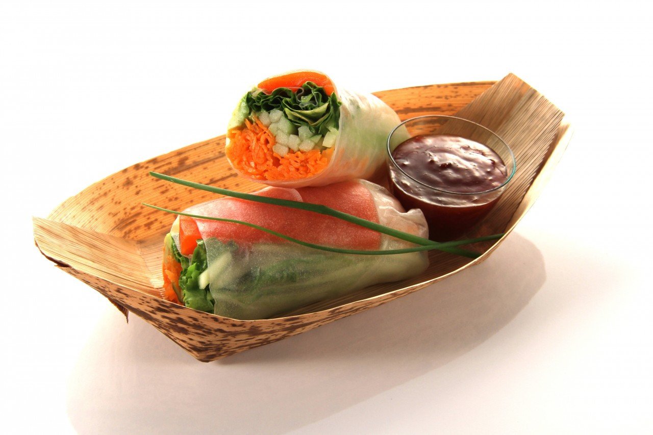 Hot Food to 220°F Compostable Bamboo Food Cones for Hors d'Oeuvres, Tasting Menus & Catering - image 3