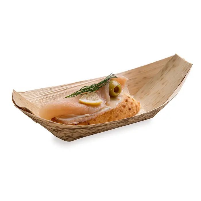 Hot Food to 220°F Compostable Bamboo Food Cones for Hors d'Oeuvres, Tasting Menus & Catering - image 1
