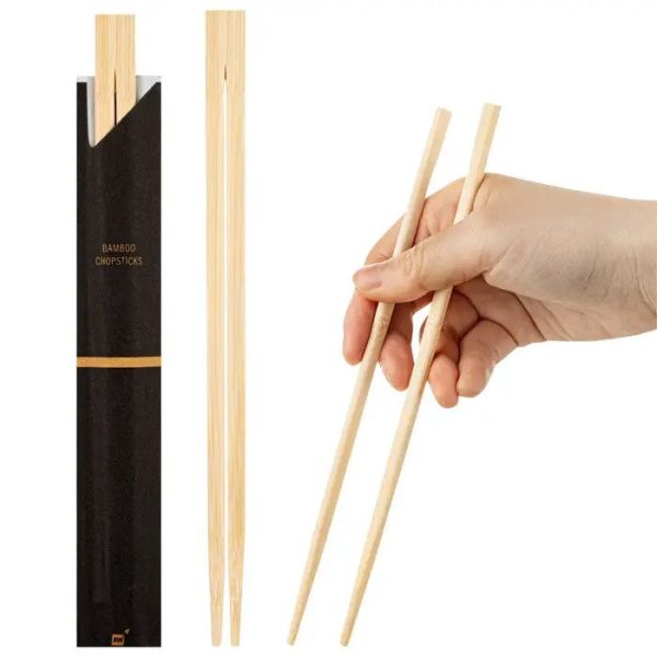 Compostable Bamboo Chopsticks for Sushi Bars, Asian Cuisine & Catering - image 1