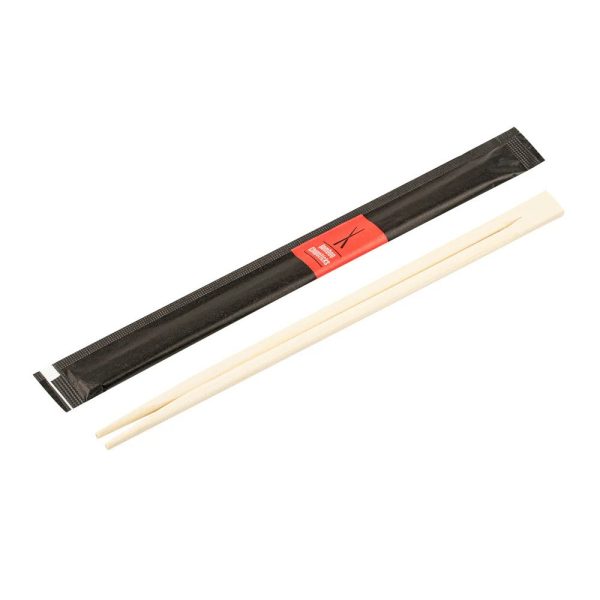 Compostable Bamboo Chopsticks | Hot Food Safe to 220°F - image 1