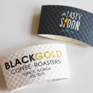 20 oz compostable hot cup, PFAS-free, single product shot