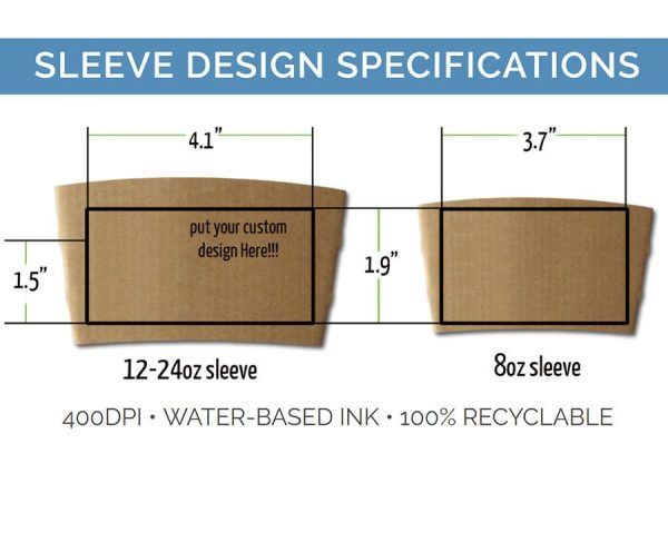 Compostable hot cup, PFAS-free, single product shot