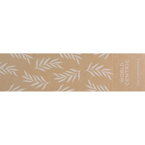 Pla-lined compostable fiber lunch tray alternate angle product view