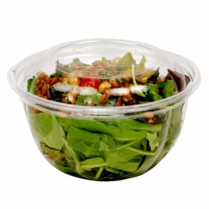16 oz PLA Bioplastic PLA Lids for Takeout & Delivery - image 1