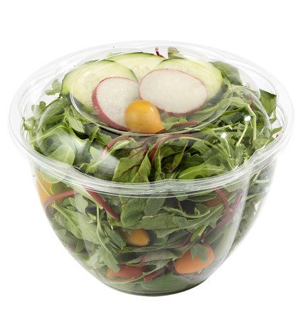 48 oz Compostable PLA Lids for Takeout & Delivery - image 1