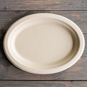 Compostable Plates | Home Plant Fiber | Microwave & Freezer Ready