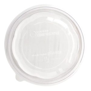 16 oz compostable salad bowl, PFAS-free, single product shot