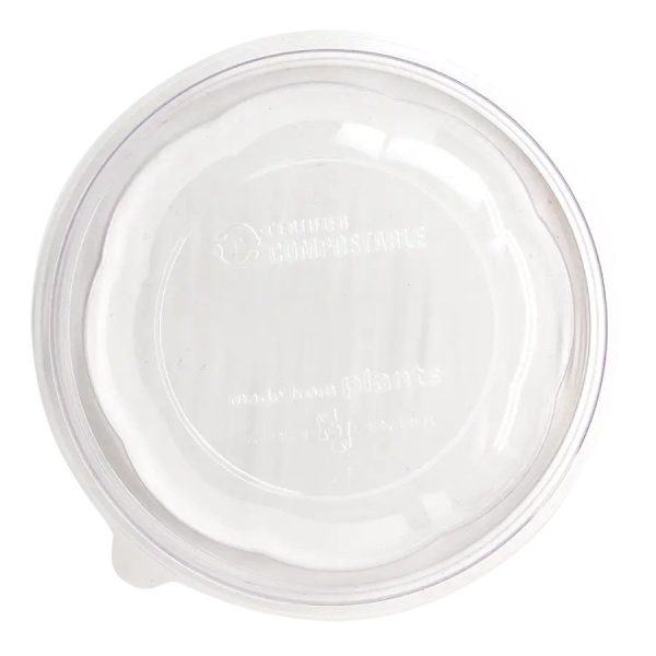 16 oz compostable salad bowl, PFAS-free, single product shot