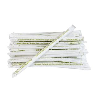 Compostable Straws | Hot Food Safe to 100°F | Home Compostable Plant Fiber - image 5