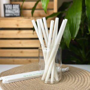 Compostable Straws — Hot Food Safe to 100°F - image 1