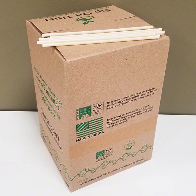 Compostable Straws, Hot Food Safe to 100°F - image 8