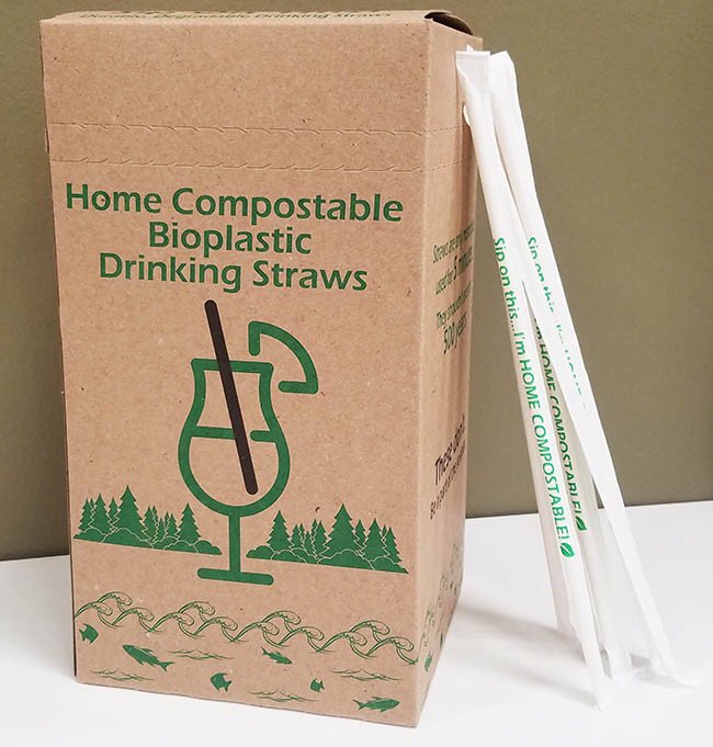 Compostable Straws — Hot Food Safe to 100°F - image 2