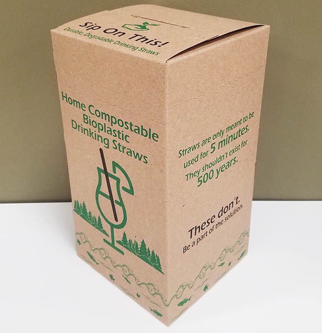 Compostable Straws — Hot Food Safe to 100°F - image 3
