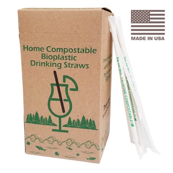 Compostable Straws — Hot Food Safe to 100°F - image 1