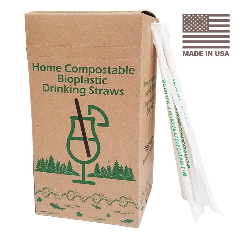Compostable Straws — Hot Food Safe to 100°F - image 1