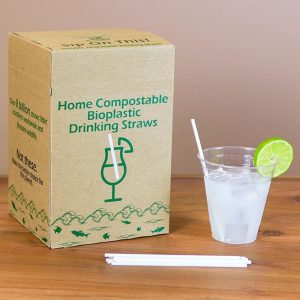 Bagasse Fiber Straws for Foodservice & Catering - image 1