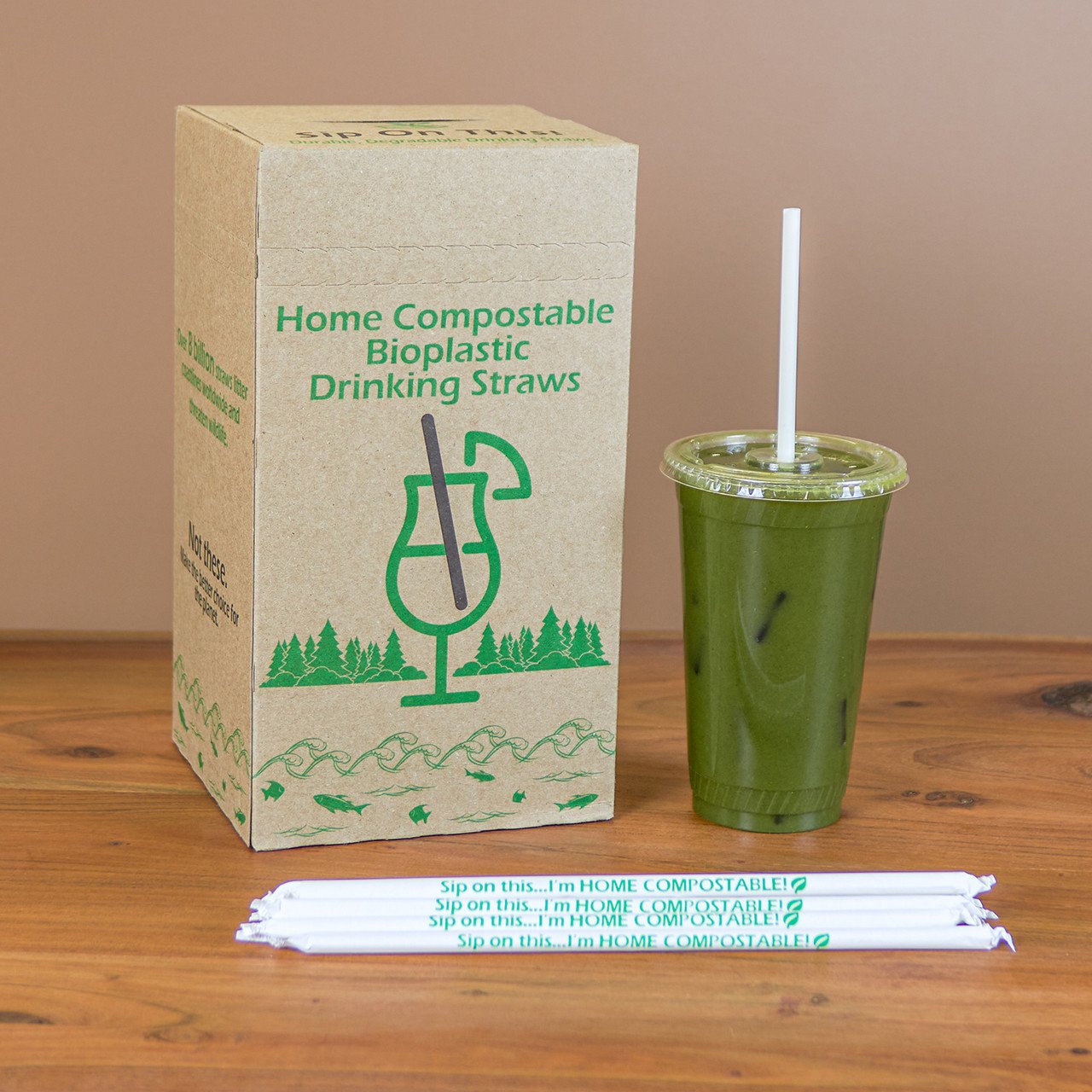 Compostable Straws, Hot Food Safe to 100°F - image 6