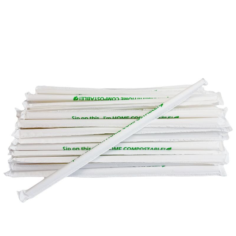 Compostable Straws | Home Compostable Plant Fiber | Hot Food Safe to 100°F - image 6