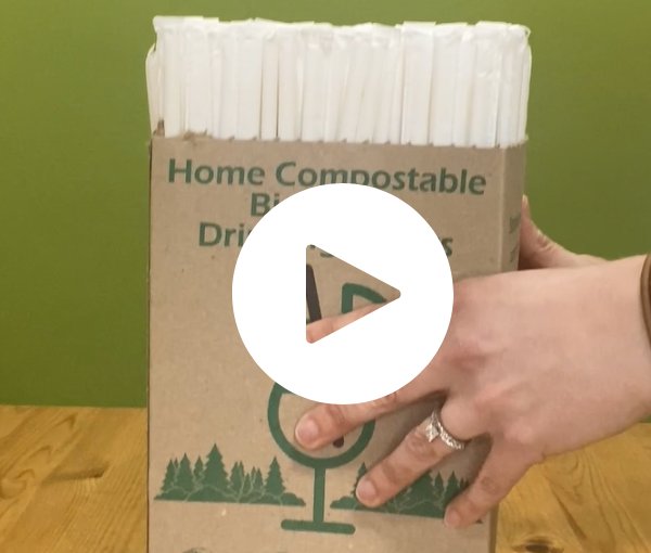 Compostable Straws | Home Compostable Plant Fiber | Hot Food Safe to 100°F - image 7
