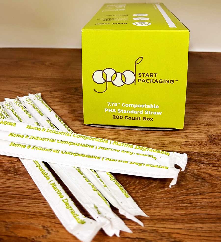 Compostable Straws | Home Compostable Plant Fiber | Hot Food Safe to 100°F - image 8