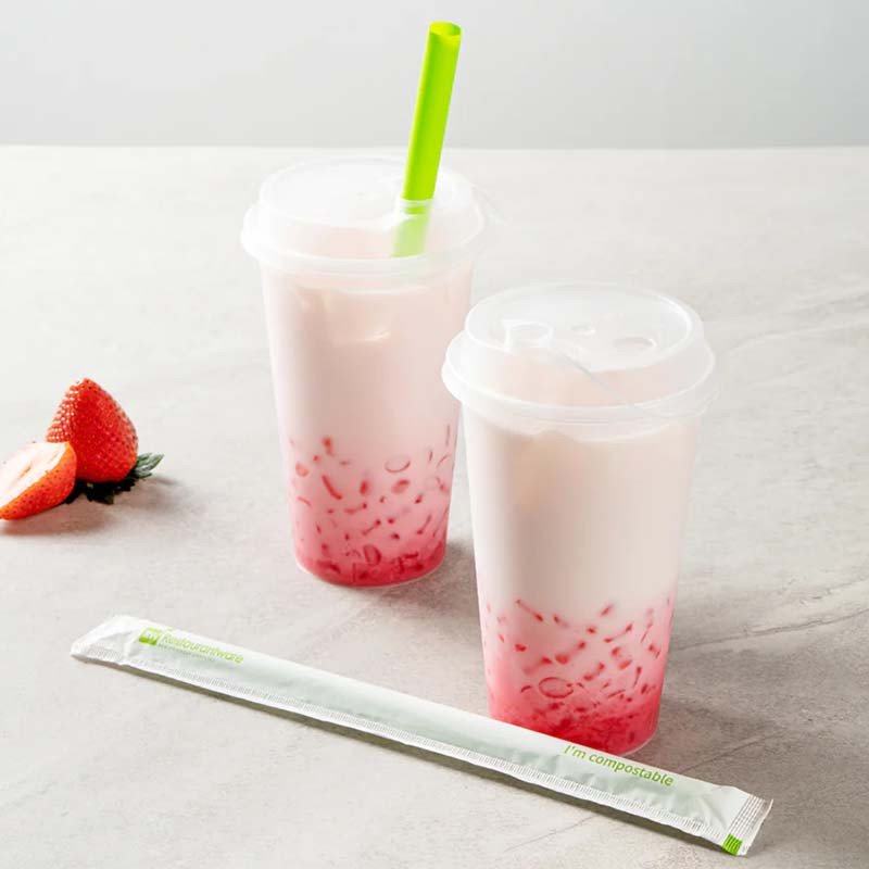 Compostable Straws | Hot Food Safe to 100°F - image 3