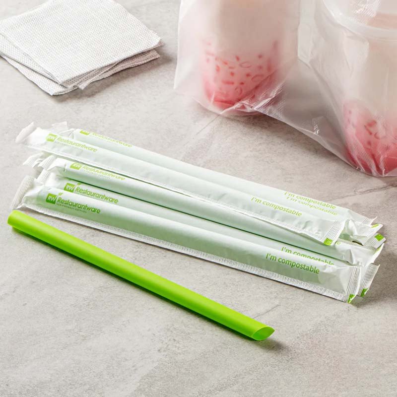 Compostable Straws | Hot Food Safe to 100°F - image 5
