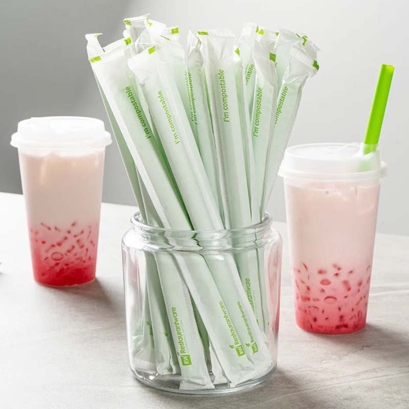Compostable Straws | Hot Food Safe to 100°F - image 6