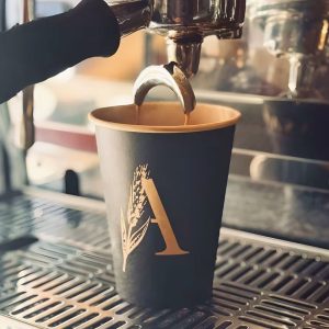 Sustainable 16 oz Hot Cups — Kraft Paper for Coffee Shops & Beverage Service