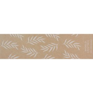 Pla-lined 44 oz compostable fiber catering tray with food serving example